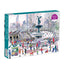 Galison Michael Storrings Bethesda Fountain Jigsaw Puzzle,27 x 20''Illustrated Art Puzzle with Scene from a Central Park Landmark Challenging Family Friendly Fun Indoor Activity,Multicolor