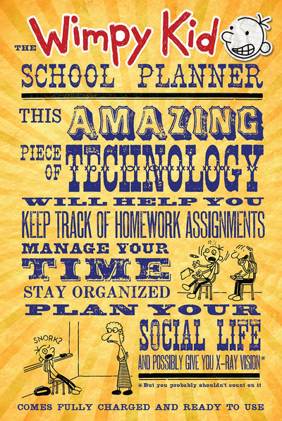 The Wimpy Kid School Planner (Diary of a Wimpy Kid)