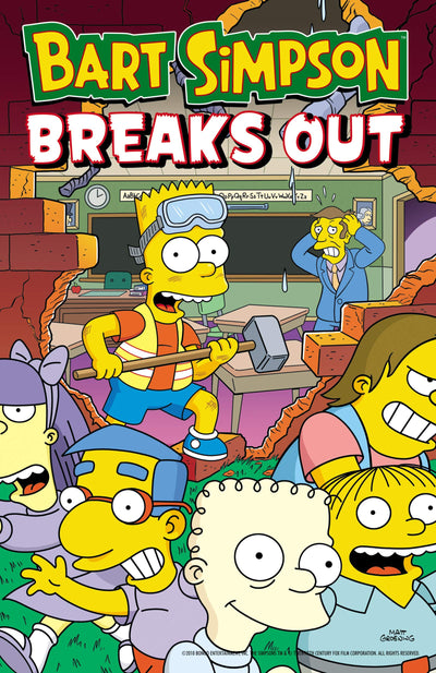 Bart Simpson Breaks Out: An Iconic Graphic Novel of Springfield Mayhem, Pranking, and Bartman Adventures (Simpsons Comics, 11)