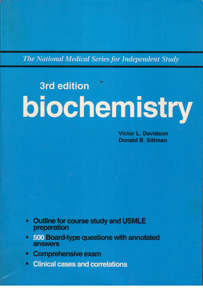 Biochemistry (The National Medical Series for Independent Study)