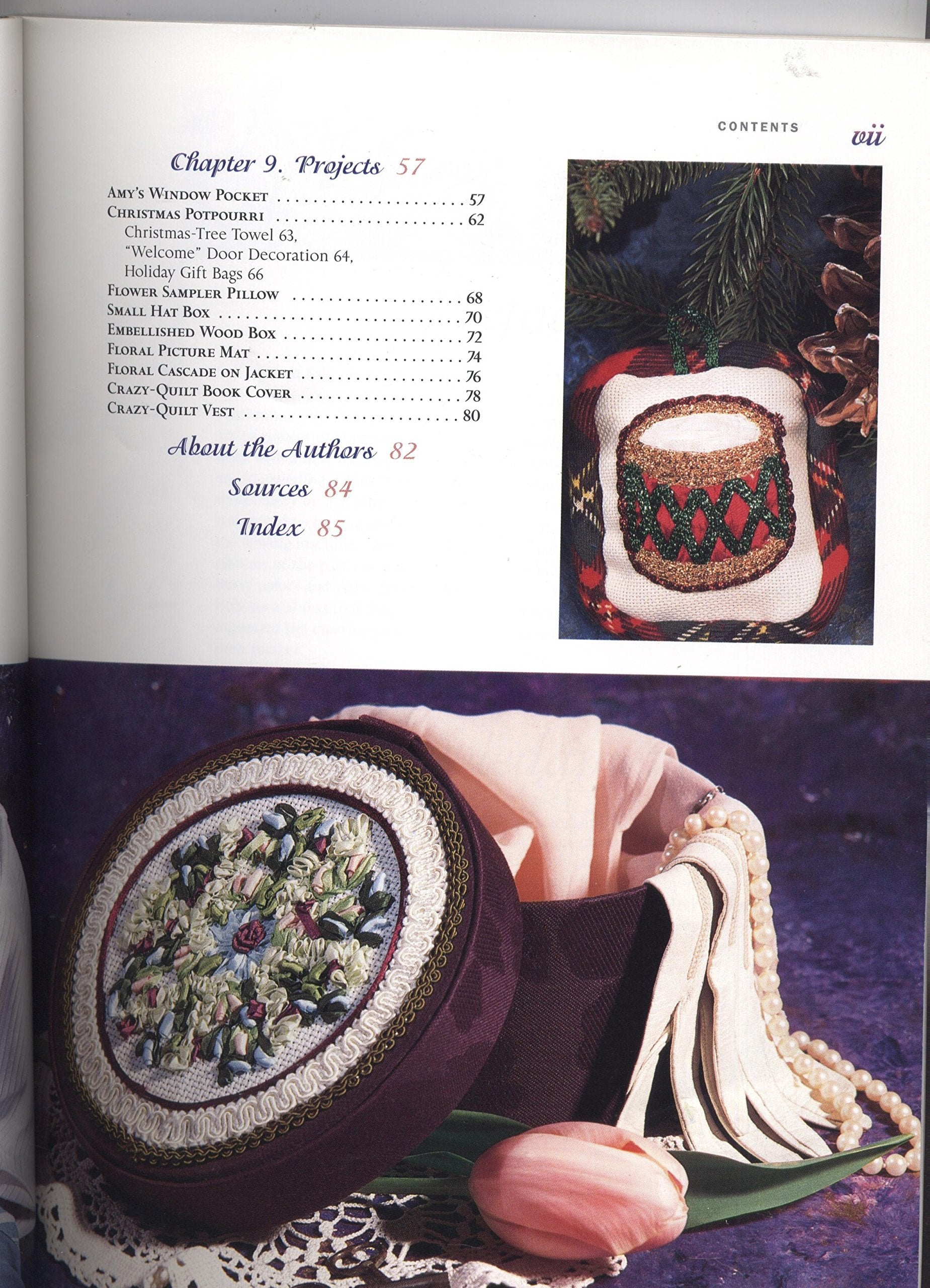 Ribbon Embroidery by Machine