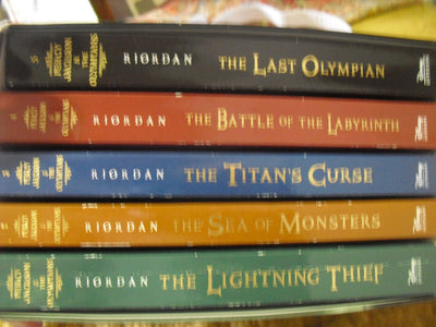 Percy Jackson Paperback 5-Book Boxed Set (The Olympians)