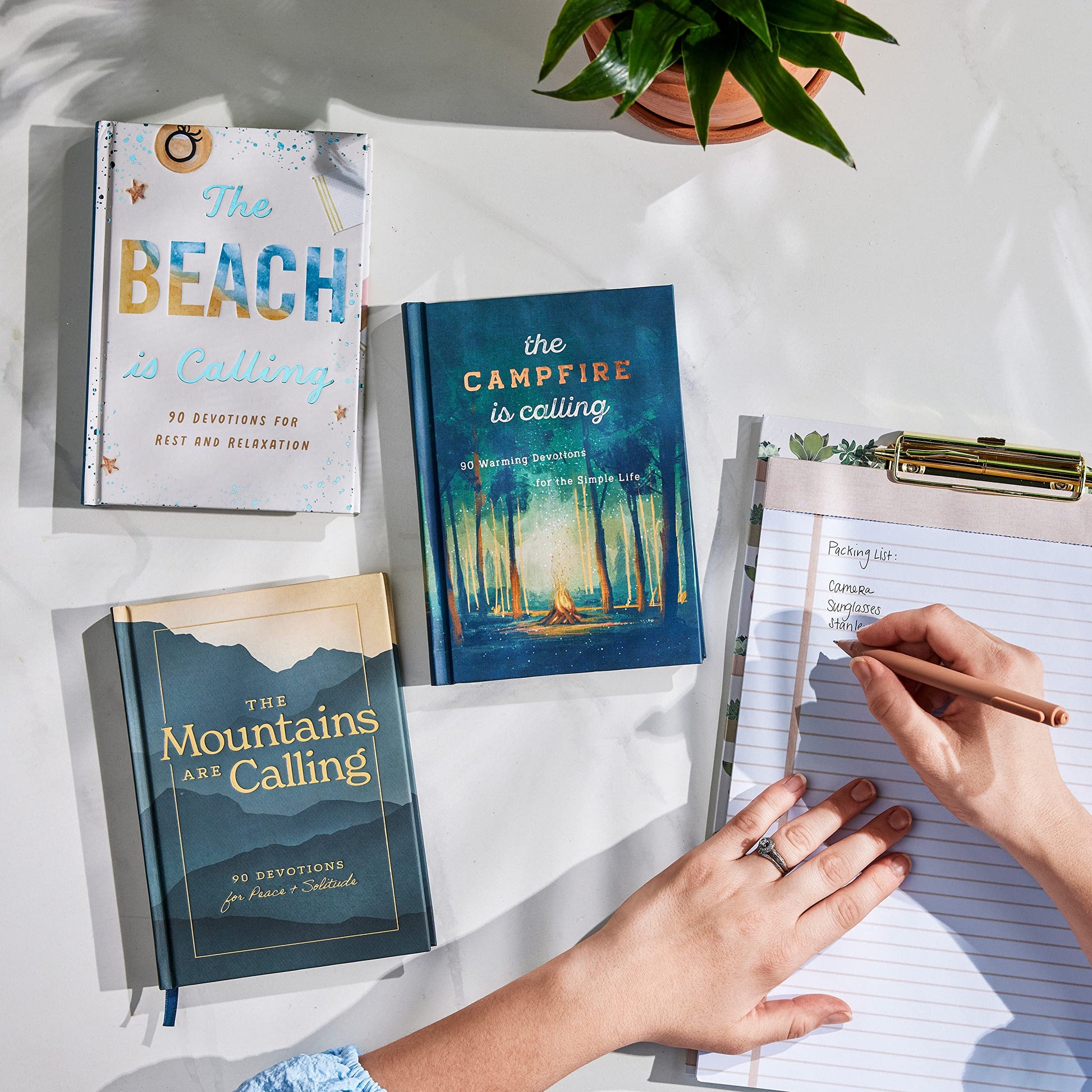 The Mountains are Calling: 90 Devotions for Peace & Solitude