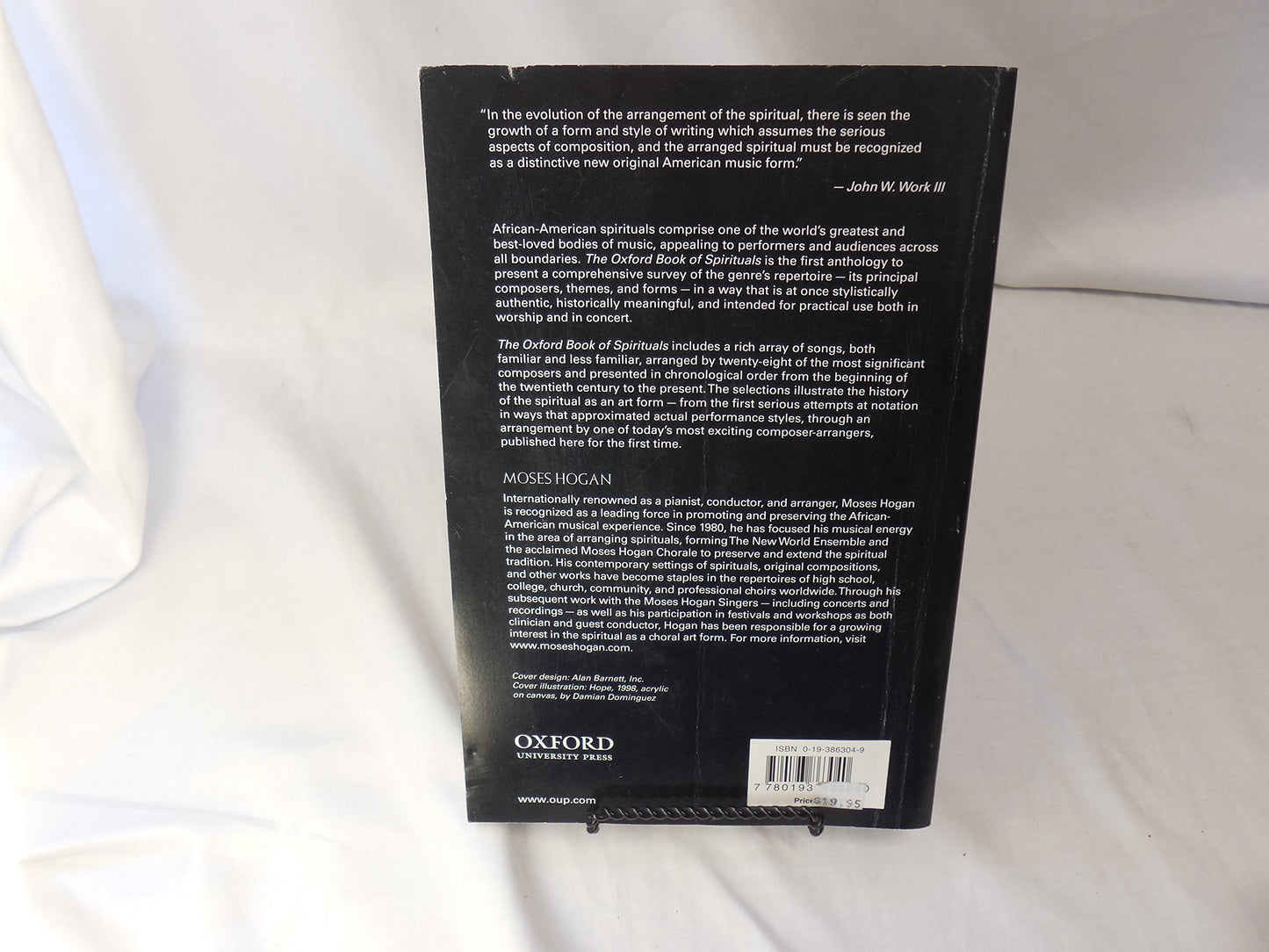 The Oxford Book of Spirituals by Hogan, Moses