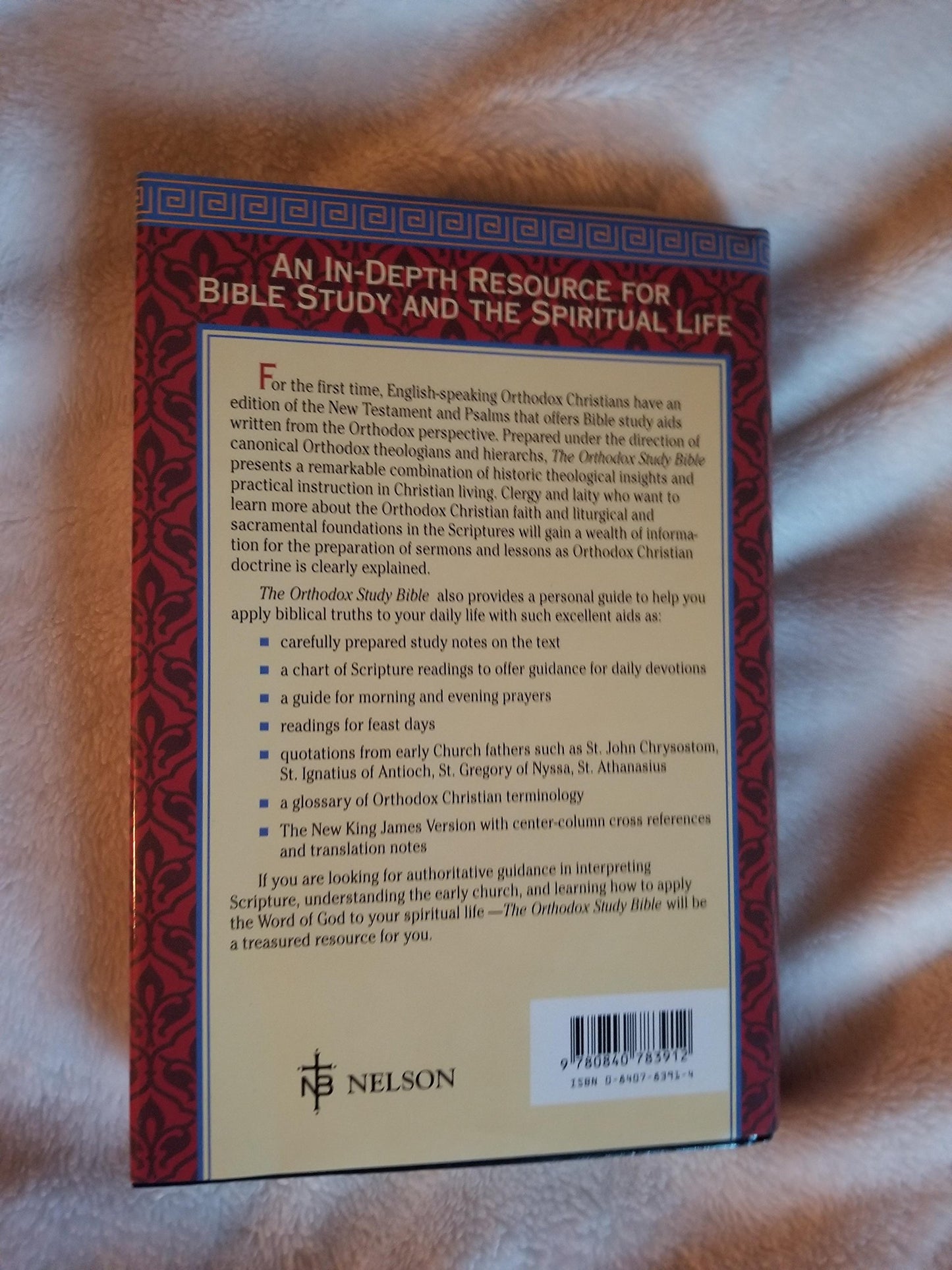 The Orthodox Study Bible: New Testament and Psalms by Peter