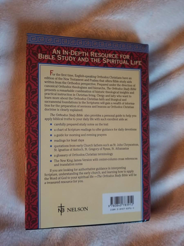 The Orthodox Study Bible: New Testament and Psalms by Peter