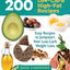 200 Low-Carb, High-Fat Recipes