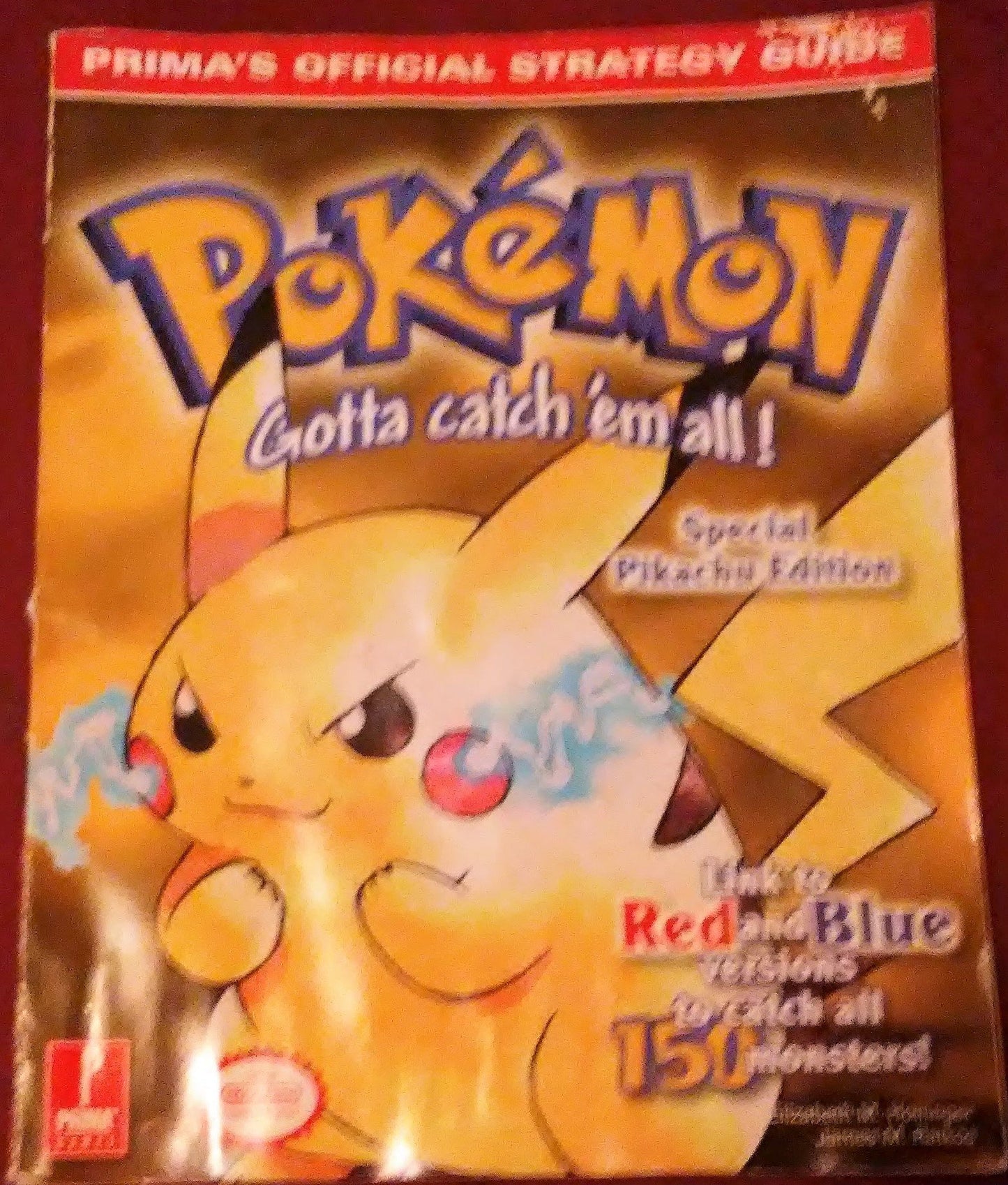 Pokemon Yellow (Prima's Official Strategy Guide) by Hollinge