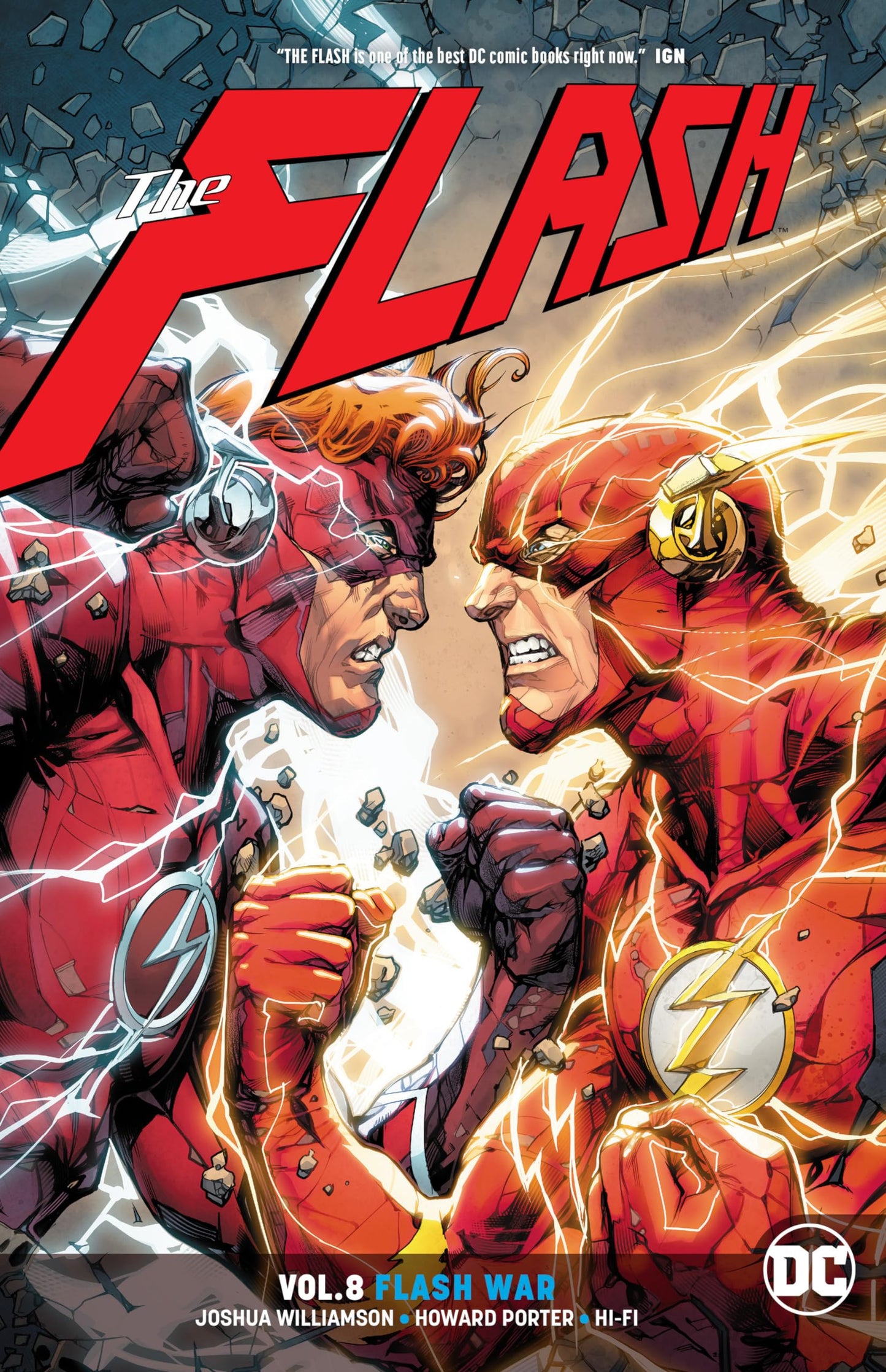 Flash 8: Flash War by Joshua Williamson