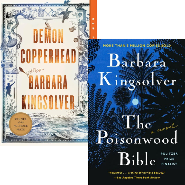 Barbara Kingsolver 2 Books Collection Set (Demon Copperhead [Hardcover], Poisonwood Bible)