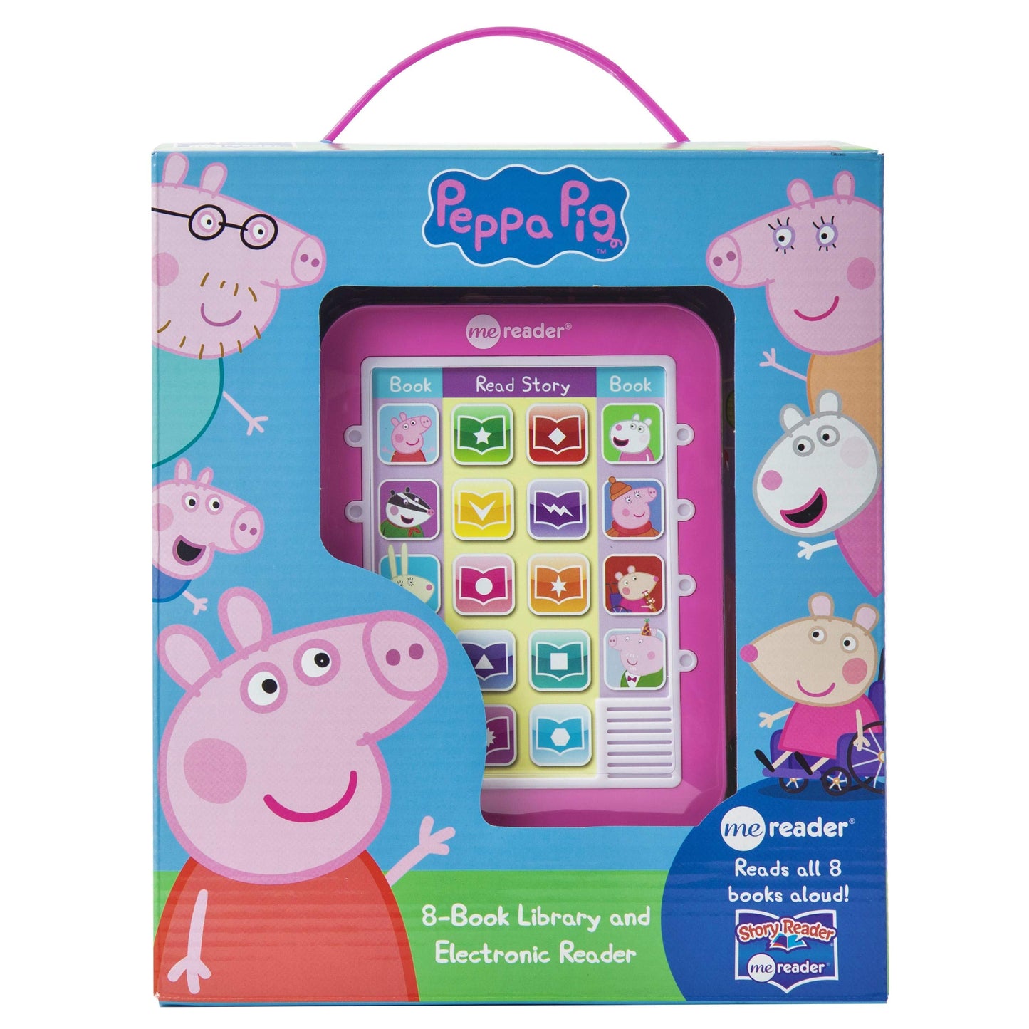 Peppa Pig Me Reader Electronic Reader and 8-Sound Book Library - PI Kids