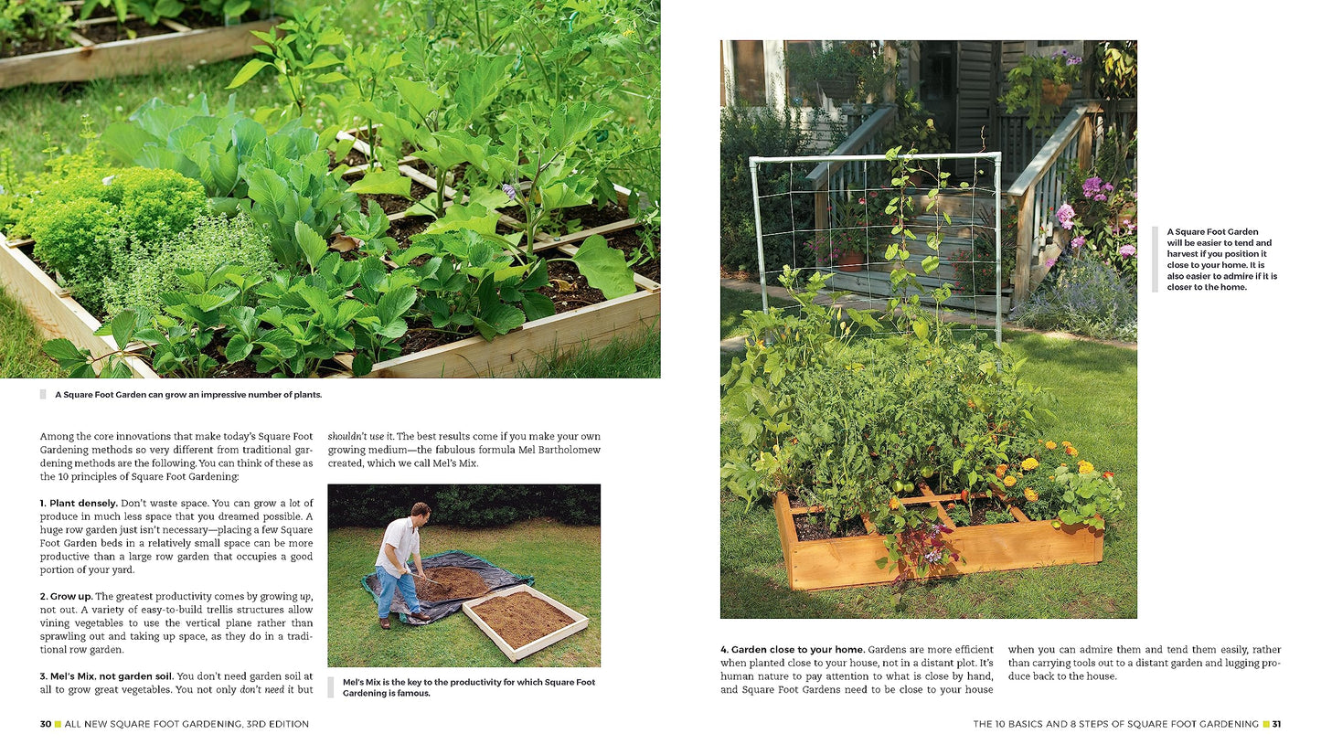 All New Square Foot Gardening, 3rd Edition, Fully Updated: MORE Projects - NEW Solutions - GROW Vegetables Anywhere (Volume 9) (All New Square Foot Gardening, 9)