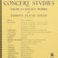 24 Flute Concert Studies: Unaccompanied Flute