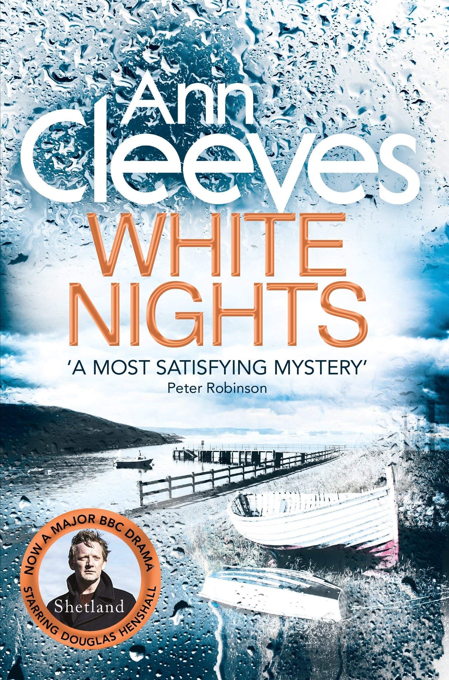 Ann Cleeves Shetland Series 8 Books Collection Set (Raven Black, White Nights, Red Bones, Blue Lightning, Dead Water, Thin Air, Cold Earth, Wild Fire)