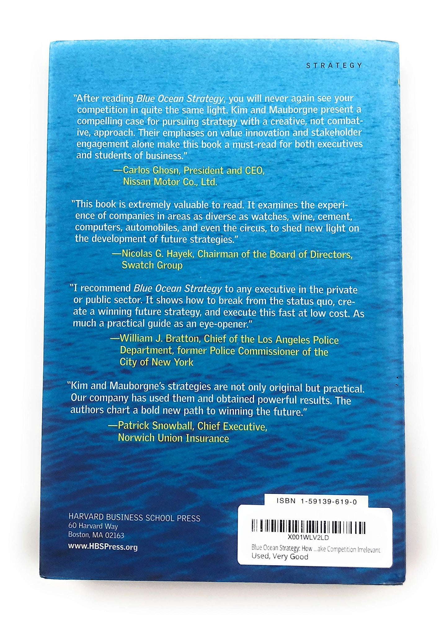 Blue Ocean Strategy: How to Create Uncontested Market Space