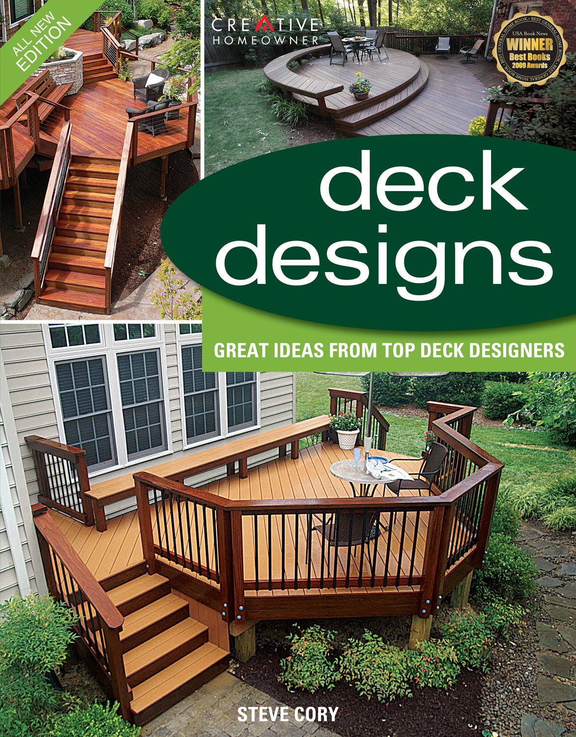 Deck Designs, 3rd Edition: Great Design Ideas from Top Deck Designers (Creative Homeowner)
