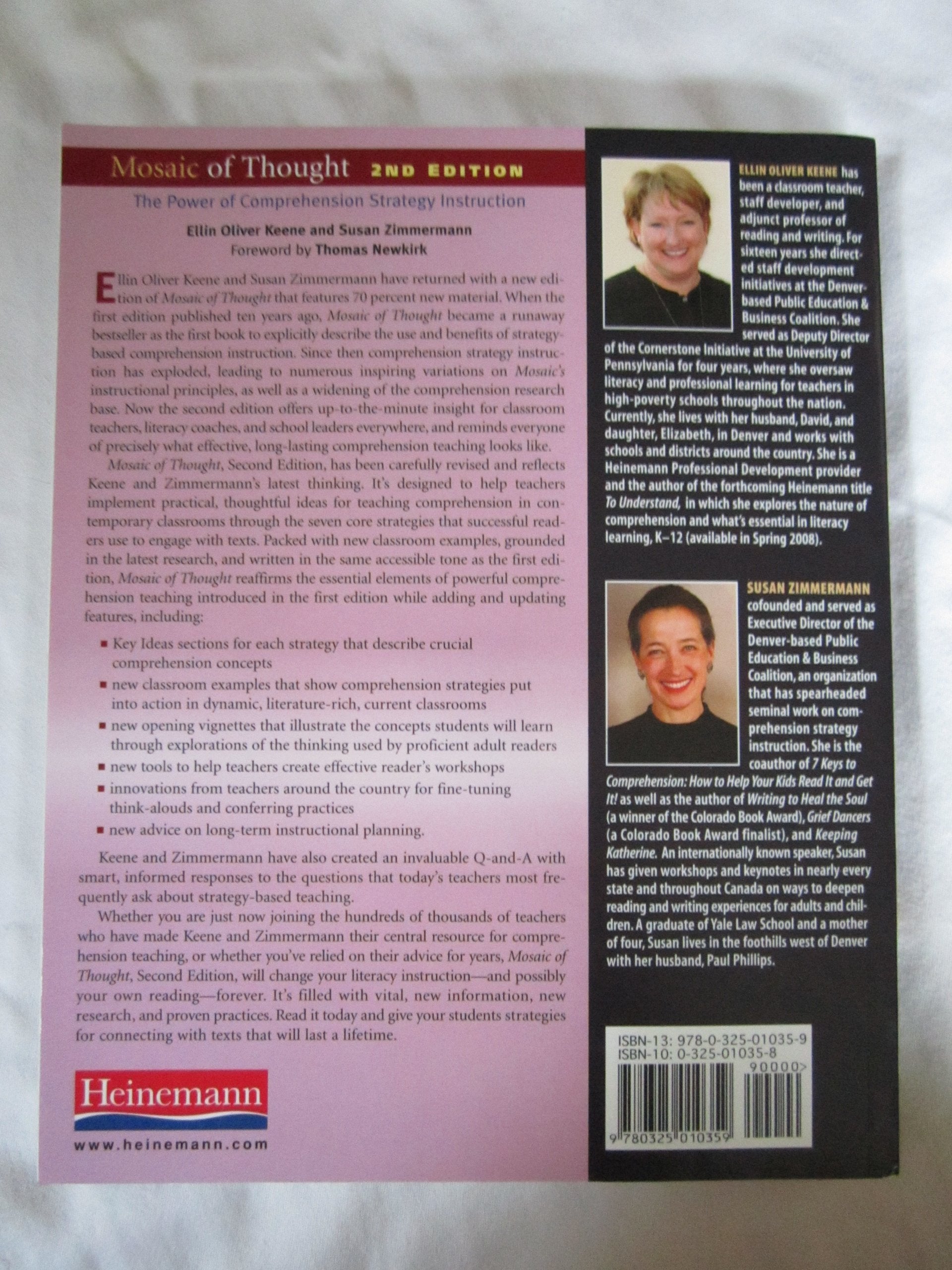 Mosaic of Thought: The Power of Comprehension Strategy Instruction, 2nd Edition