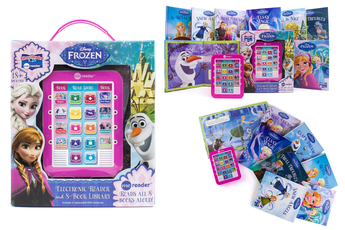 Disney Frozen Elsa, Anna, Olaf, and More! - Me Reader Electronic