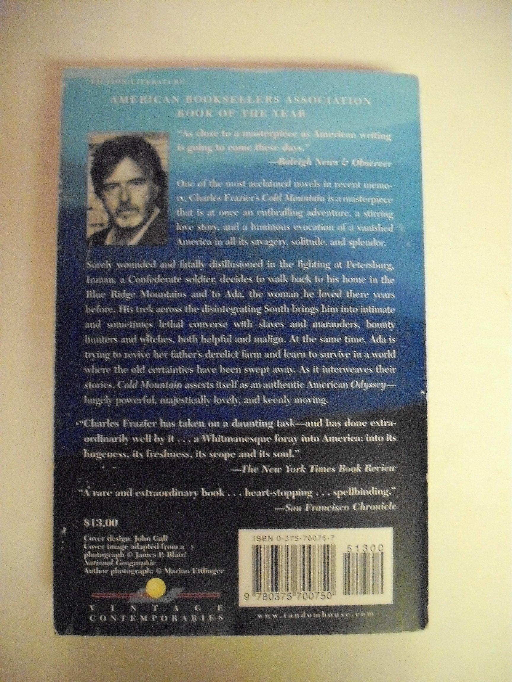 Cold Mountain: A Novel