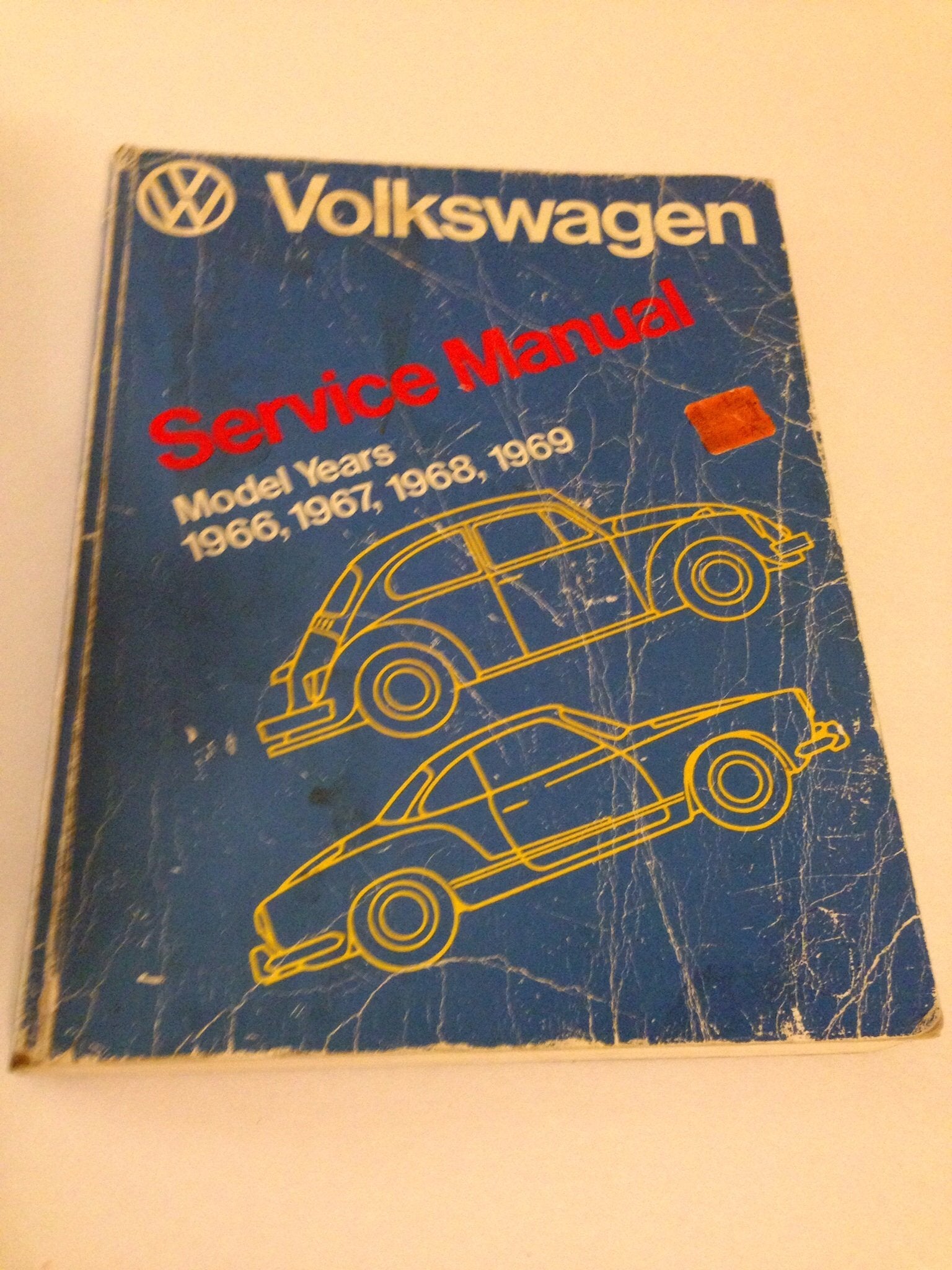 Volkswagen Beetle and Karmann Ghia Service Manual, Type 1: 1966, 1967, 1968, 1969 (Volkswagen Service Manuals)