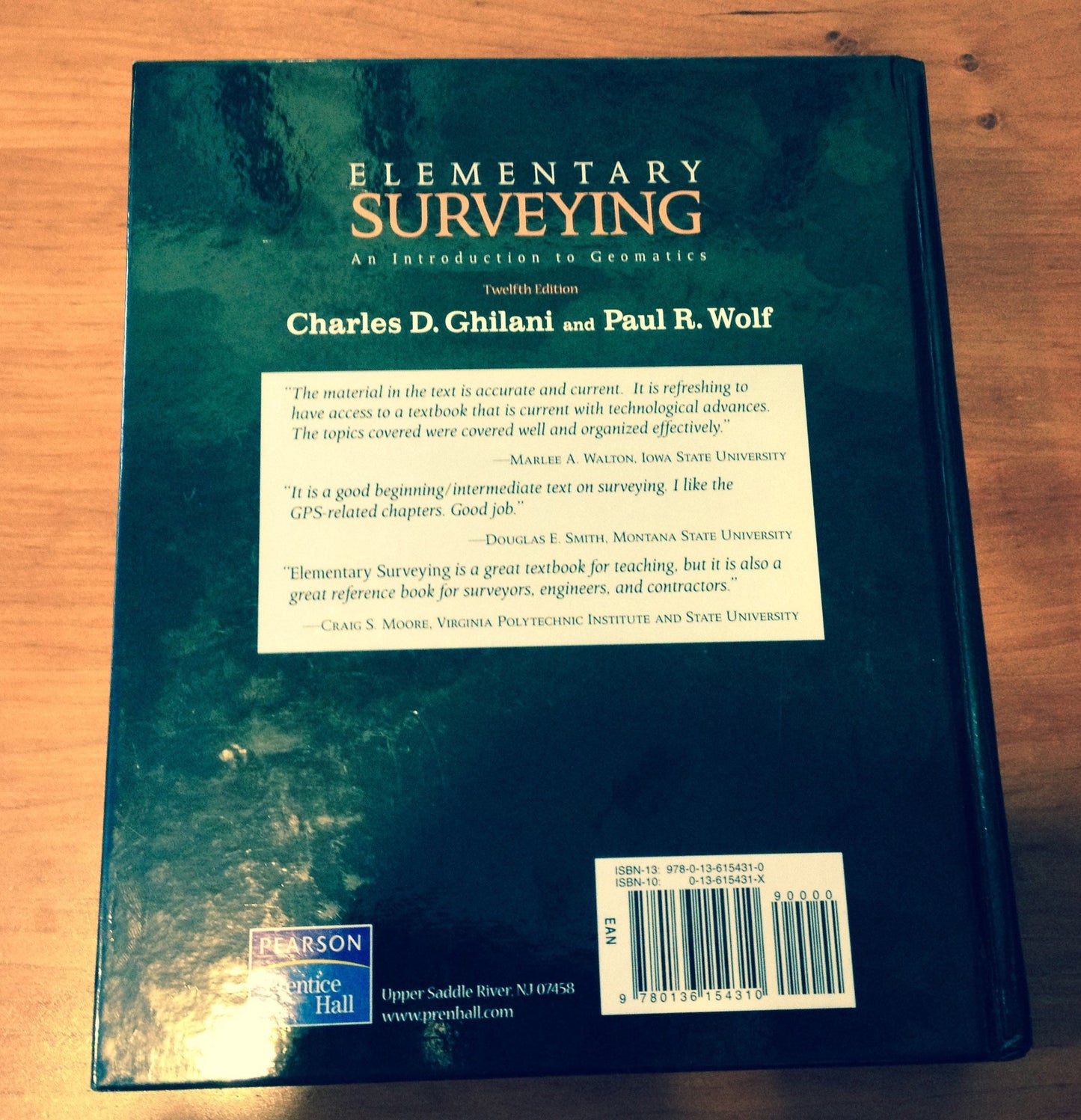 Elementary Surveying: An Introduction to Geomatics