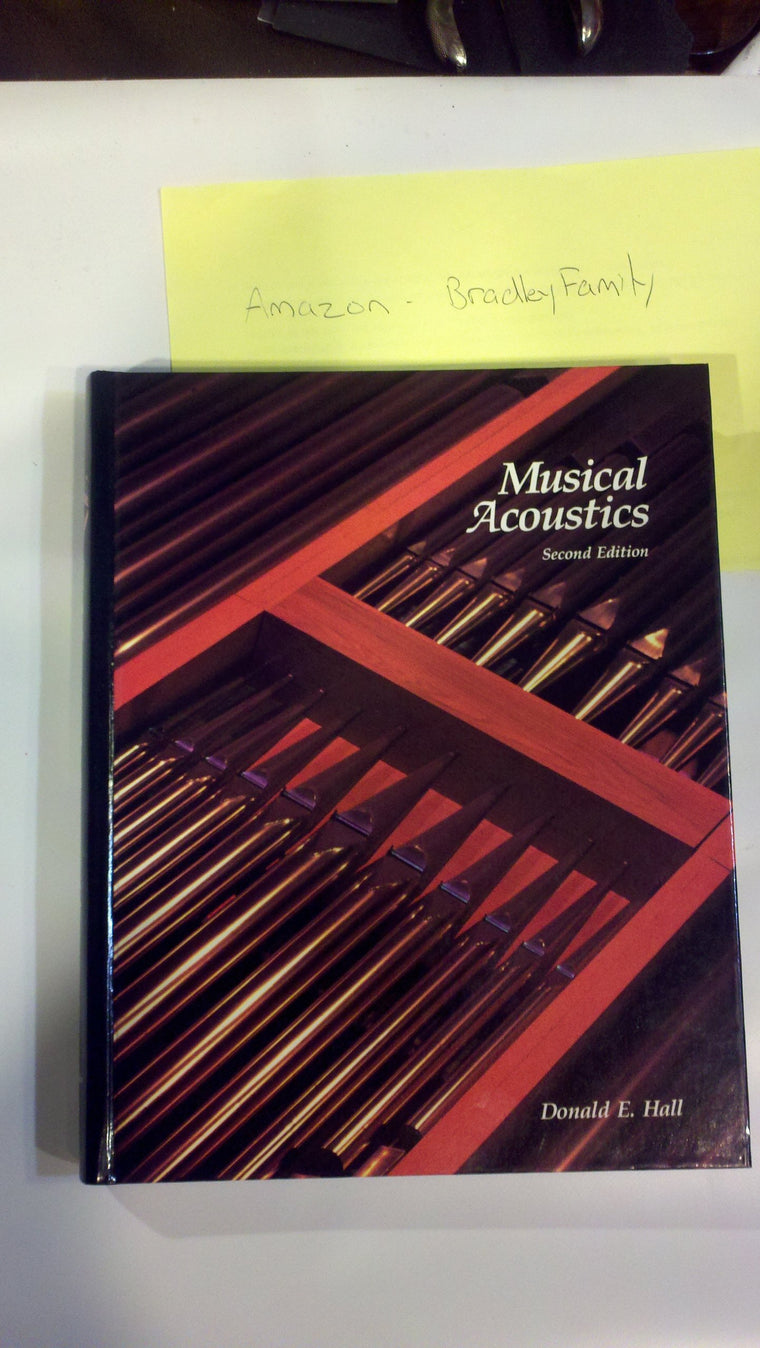 Musical Acoustics — back cover