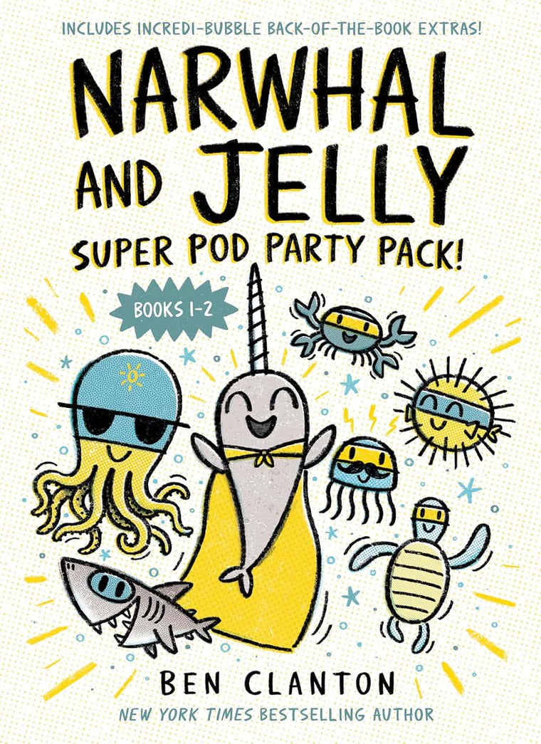 Narwhal and Jelly: Super Pod Party Pack! (Paperback books 1 & 2) (A Narwhal and Jelly Book)