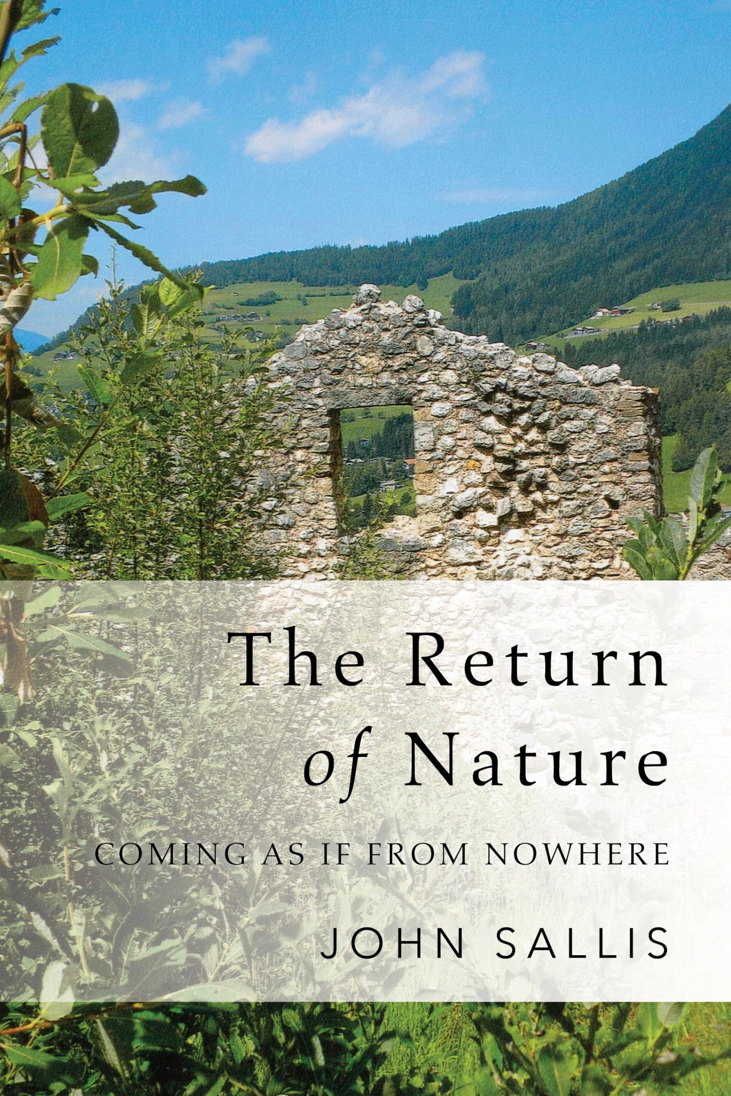 The Return of Nature: On the Beyond of Sense (Studies in Continental Thought)