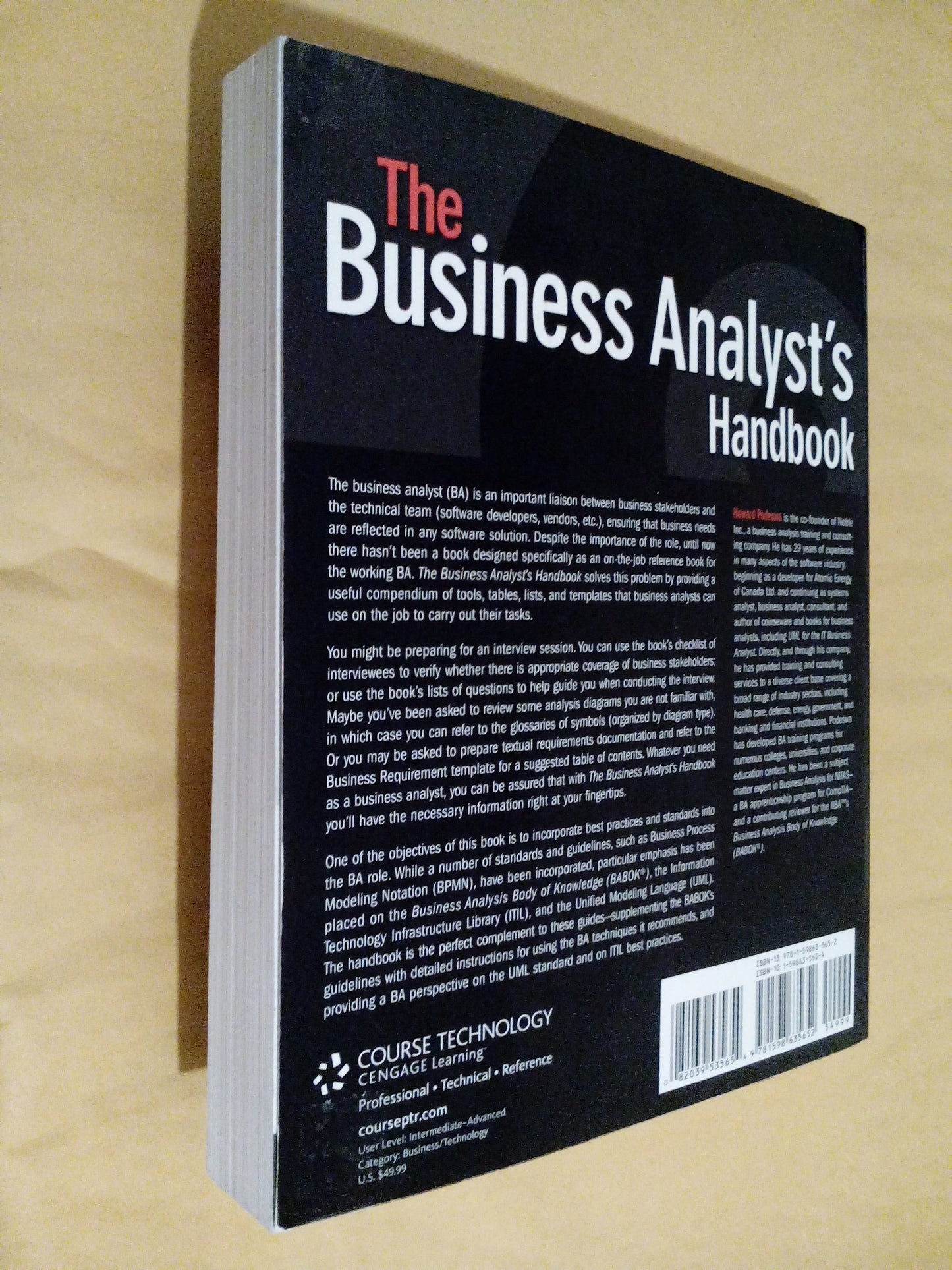 The Business Analyst's Handbook