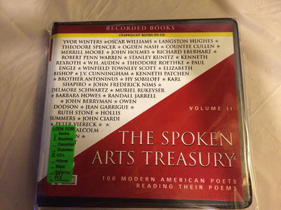 The Spoken Arts Treasury 100 Modern American Poets Reading Their Poems (volume 2)