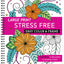 Large Print Easy Color & Frame - Stress Free (Adult Coloring