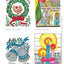 Ultimate Christmas Coloring Book Treasury: Color the Season Merry and Bright (Design Originals) 208 Pages of One-Side-Only Holiday Designs and Festive Quotes in a Spiral Lay-Flat Binding