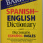 Barron's Foreign Language Guides Spanish-English Dictionary