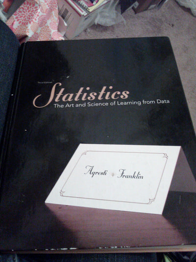 Statistics: The Art and Science of Learning from Data (3rd Edition)