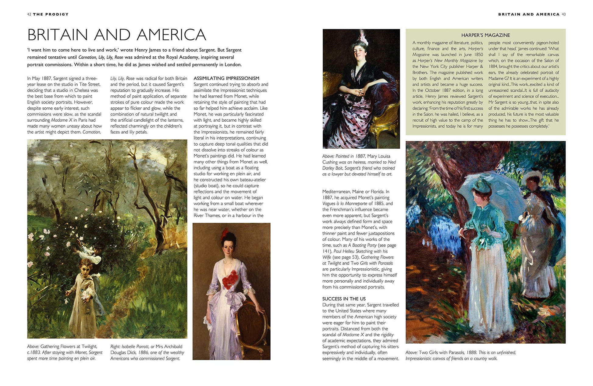 John Singer Sargent: His Life and Works in 500 Images: An Illustrated Exploration of the Artist, His Life and Context, with a Gallery of 300 Paintings and Drawings (Great Artists)