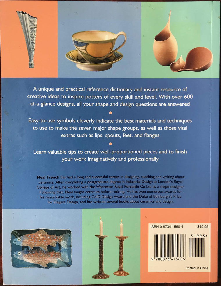 The Potter's Directory of Shape and Form — back cover