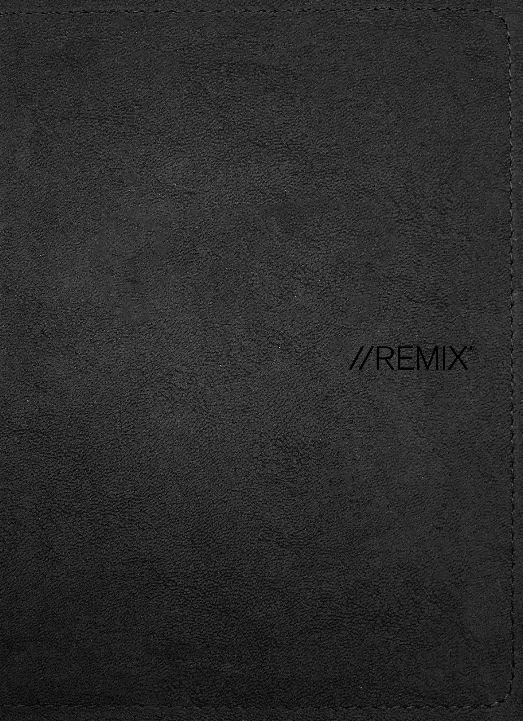 The Message//REMIX (Leather-Look, Black): The Bible in Contemporary Language