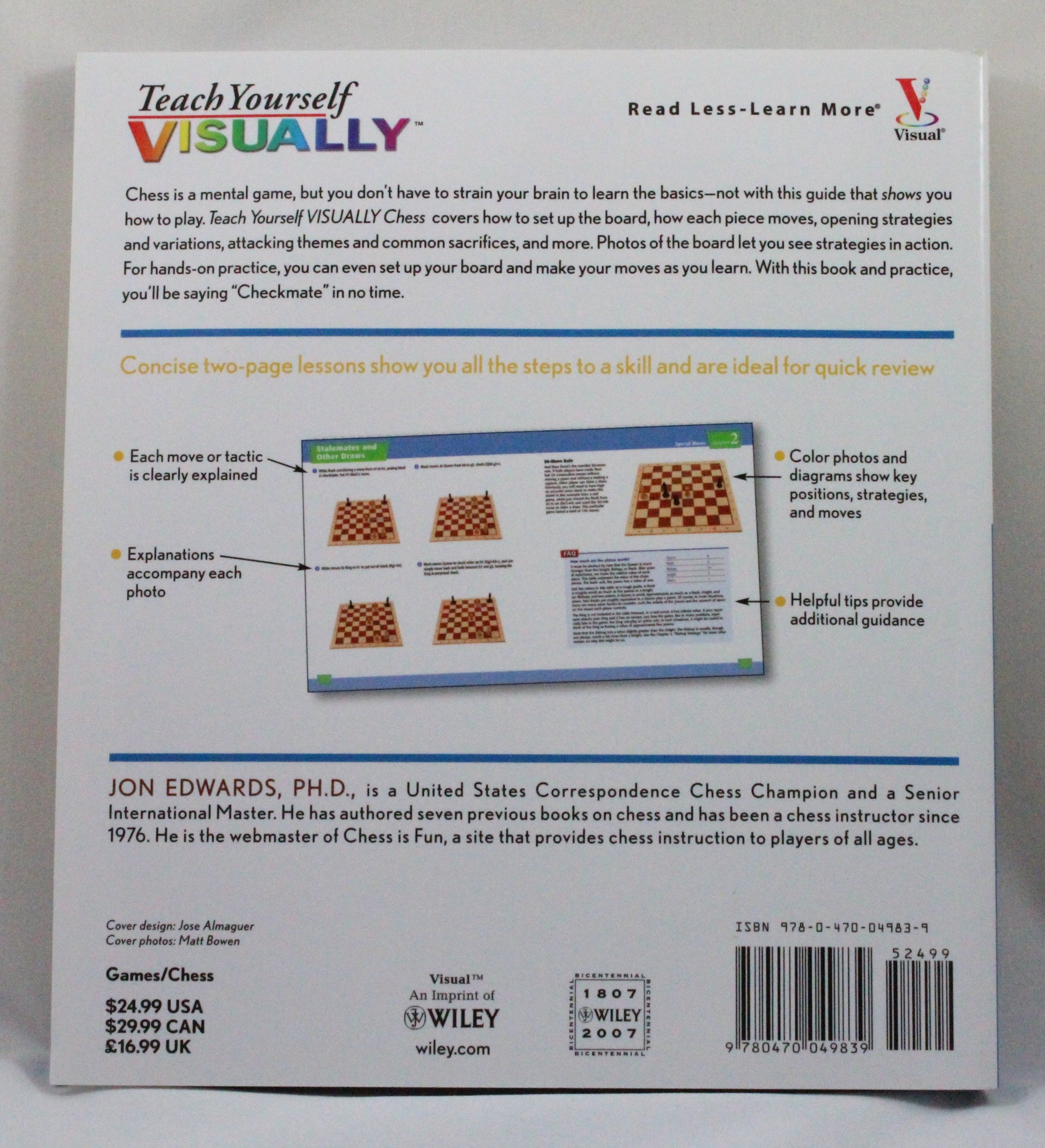 Teach Yourself VISUALLY Chess