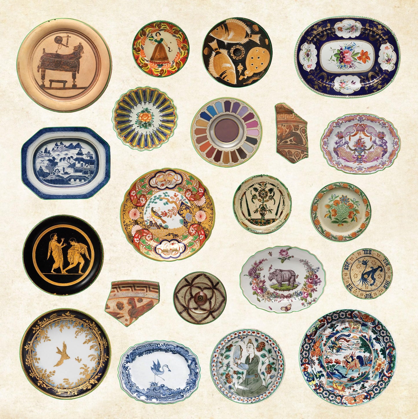 Museum Treasures Sticker Book (over 740 stickers!) (Sticker Books)