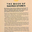 The Book of Sacred Stones: Fact and Fallacy in the Crystal World