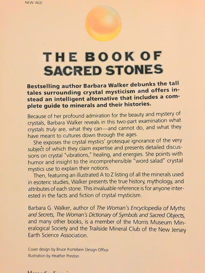 The Book of Sacred Stones: Fact and Fallacy in the Crystal World