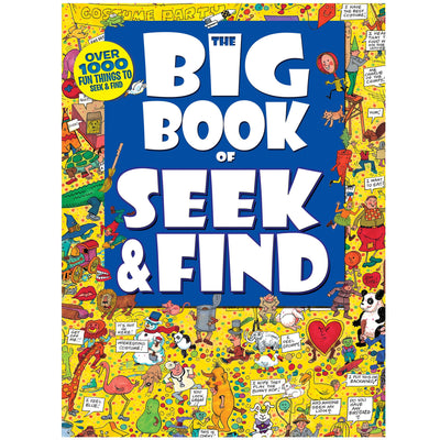 The Big Book of Seek & Find - Spooky Hidden Object Picture Puzzle Book for Kids  Seek and Find Activity Book for Boys & Girls  Boosts Focus & ... for Brain-Training (Search & Find-Big Books)