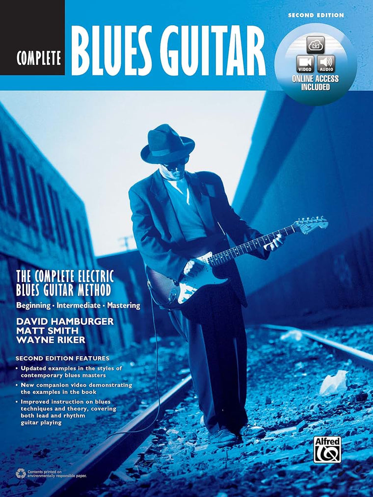 The Complete Blues Guitar Method Complete Edition: Book & Online Video/Audio (Complete Method)