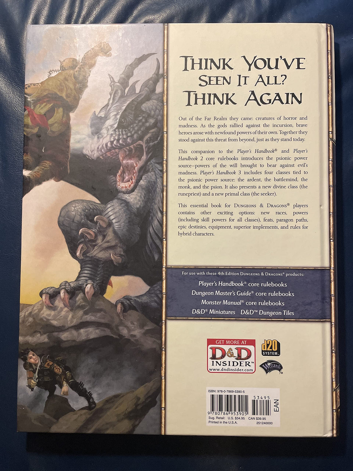 Player's Handbook 3: A 4th Edition D&D Core Rulebook