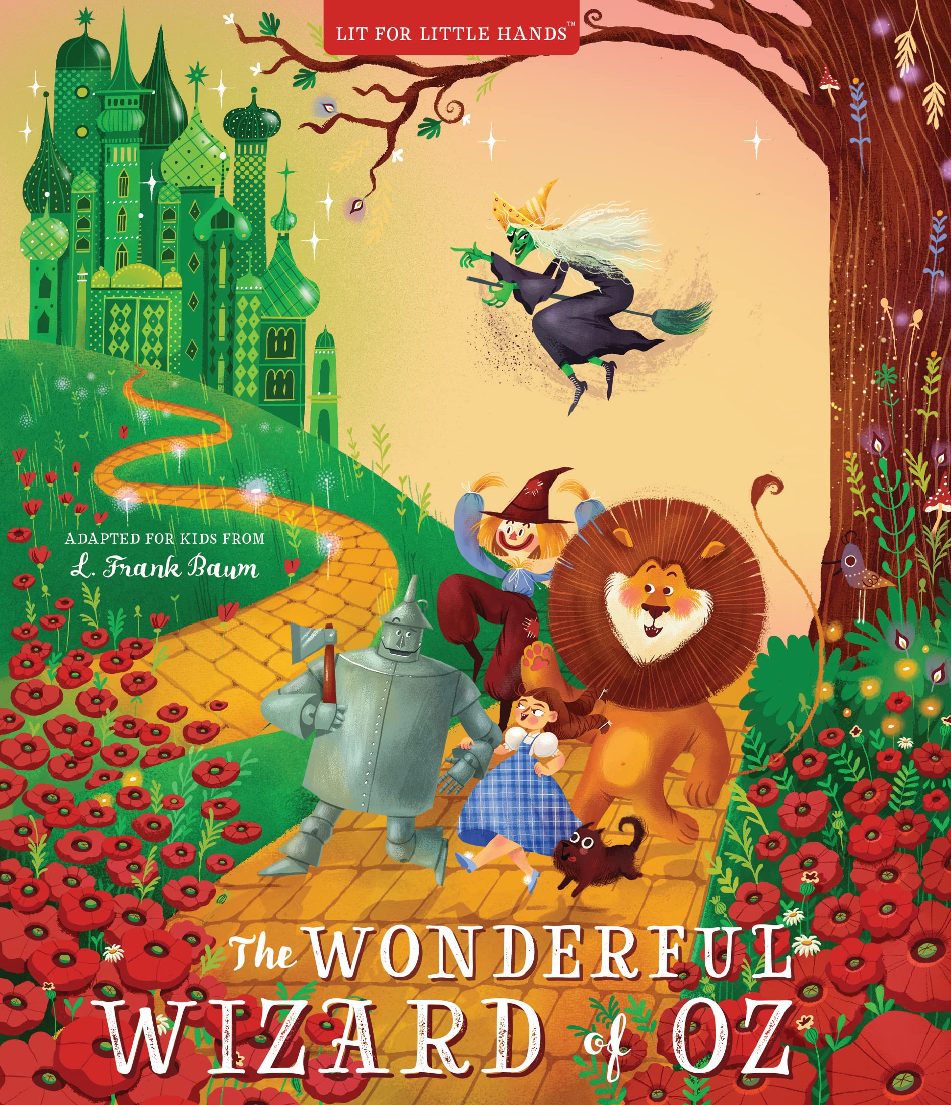 Lit for Little Hands: The Wonderful Wizard of Oz: An Activity Board Book (Volume 10)
