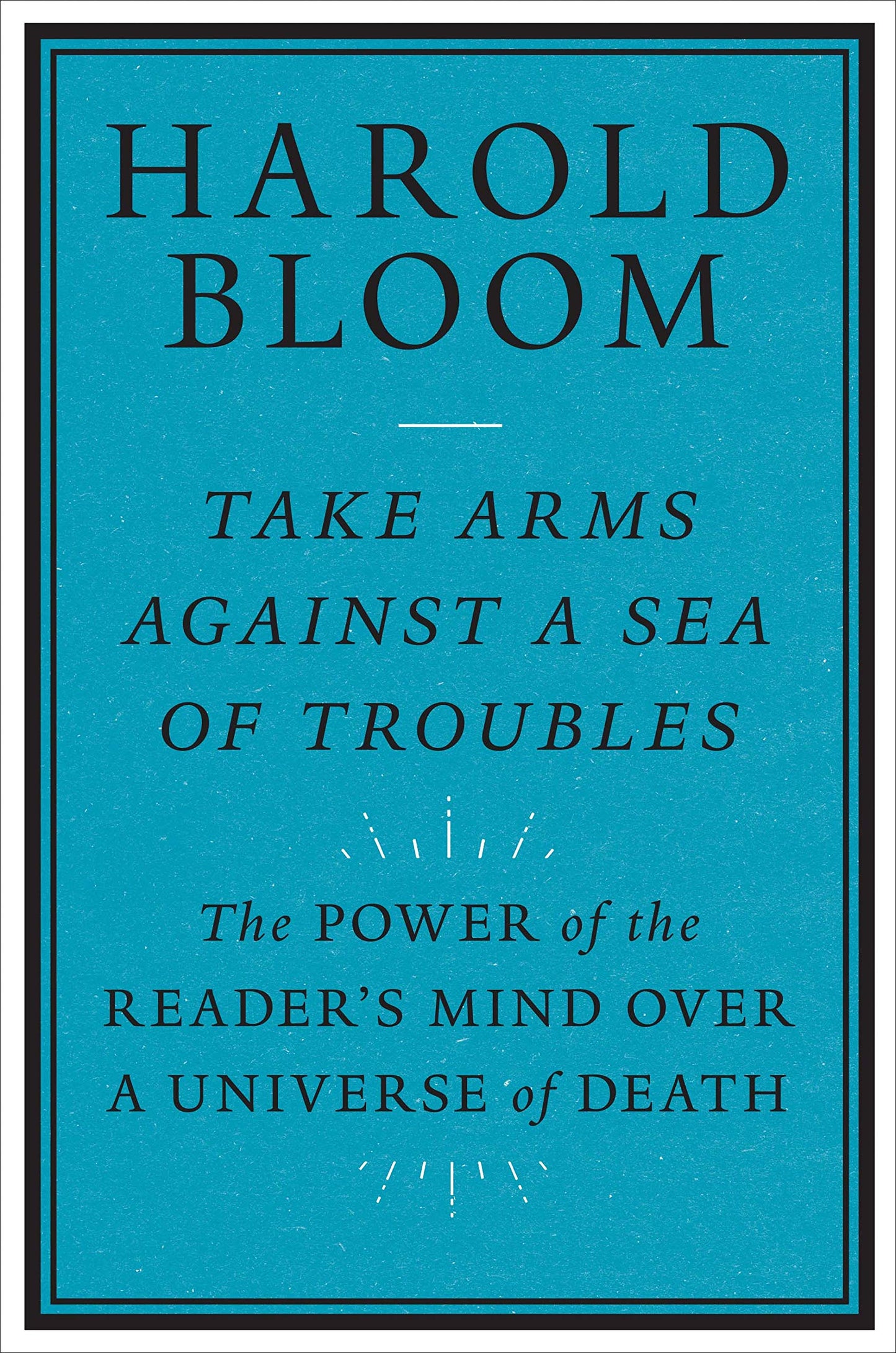 Take Arms Against a Sea of Troubles: The Power of the Reader