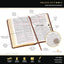 KJV Holy Bible, Standard Size Faux Leather Red Letter Edition Thumb Index & Ribbon Marker, King James Version, Saddle Tan (KJV Deluxe Gift Editions)