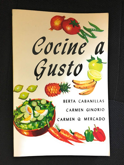 Cocine a Gusto - (Puerto Rican Recipes Cookbook in Spanish)