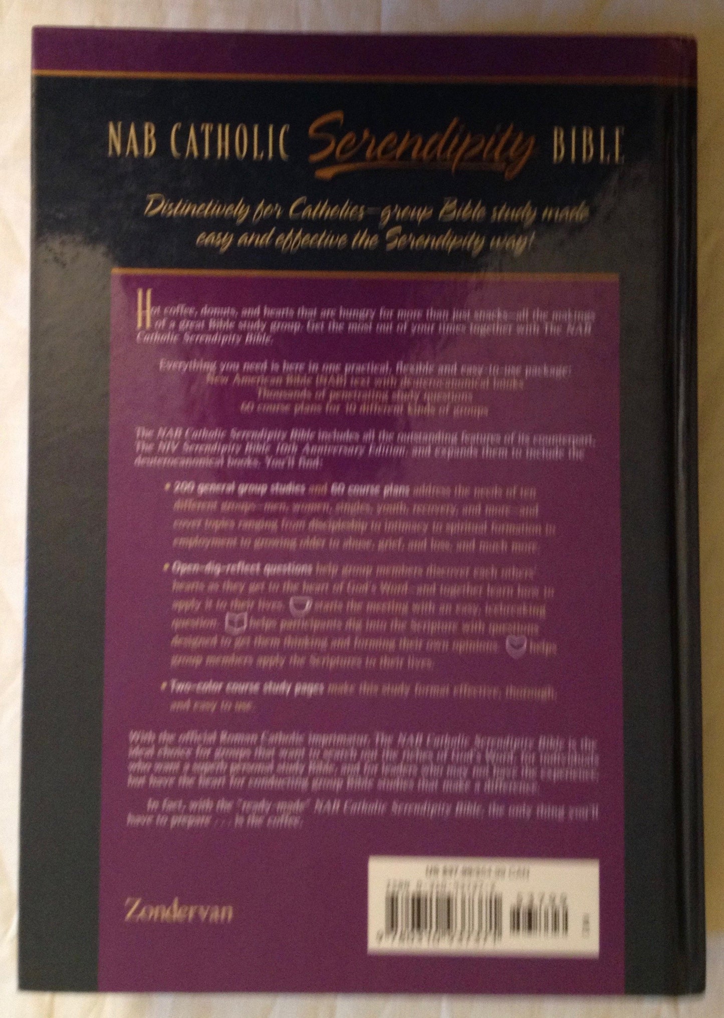 Catholic Serendiptiy Bible for Personal and Small Group Study [NAB - New American Bible]