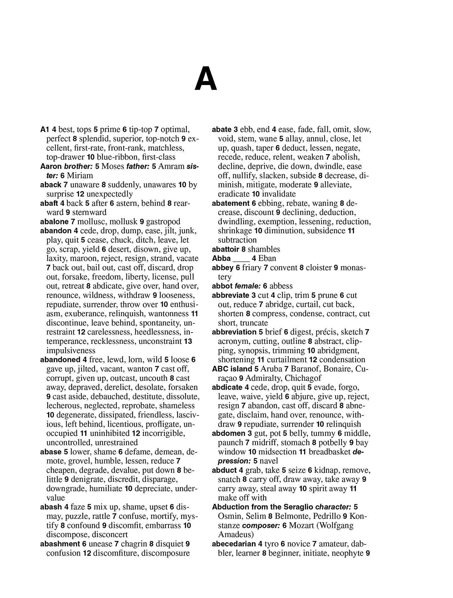 Webster's New Explorer Crossword Puzzle Dictionary, Third Edition, Large Print Edition